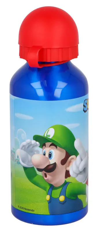 Nintendo Super Mario Bros aluminium bottle 400ml product photo