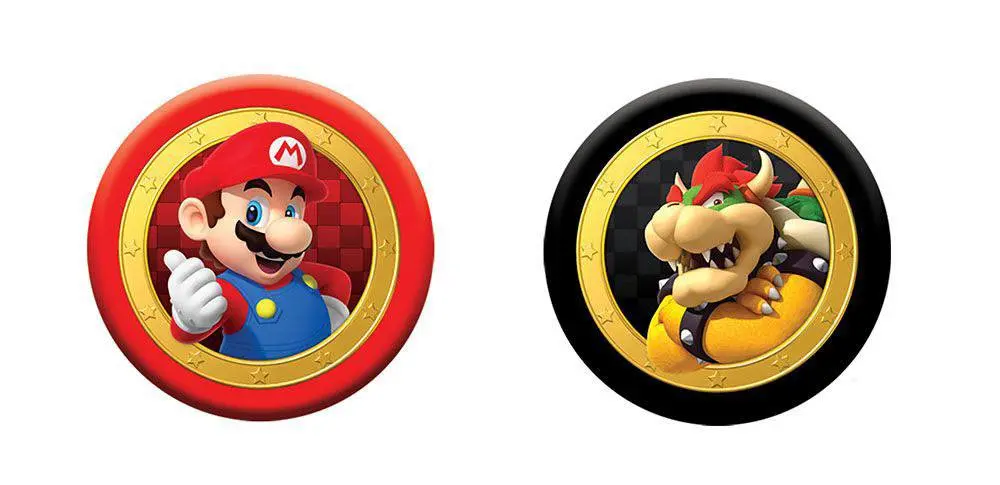 Super Mario Boardgame Checkers &amp; Tic-Tac-Toe Mario vs. Bowser Collector's Game product photo