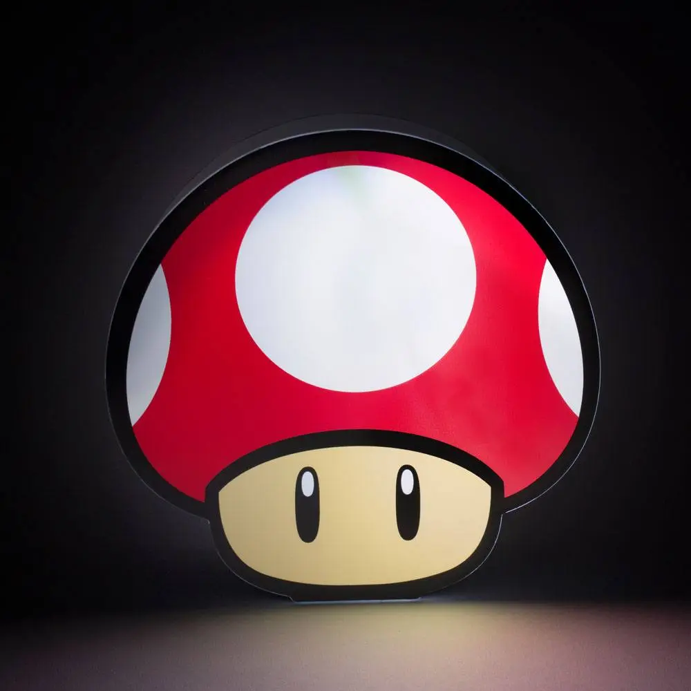 Super Mario Box Light Super Mushroom 15 cm product photo