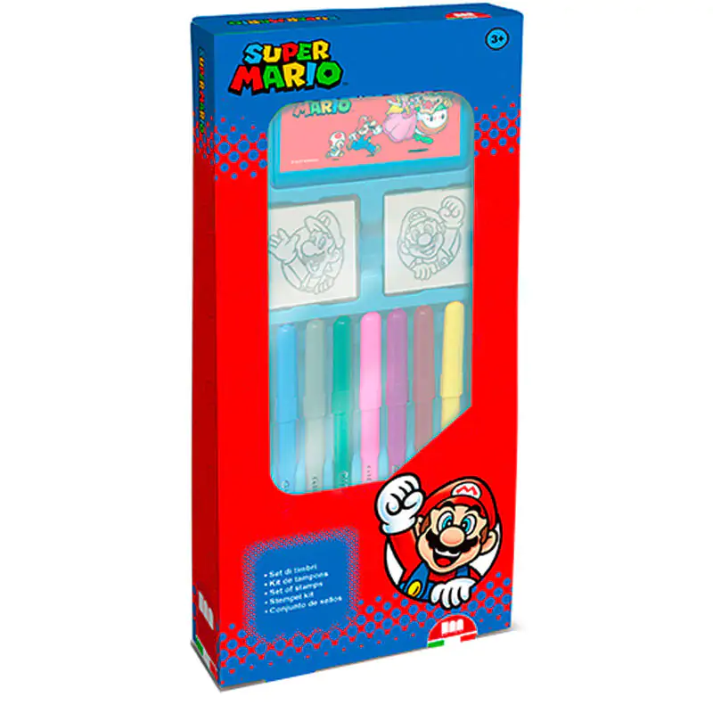 Super Mario Bros stationery blister pack 13pcs product photo