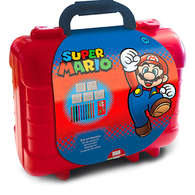 Super Mario Bros stationery travel set 19pcs product photo