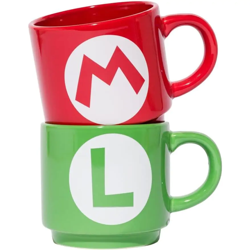 Super Mario Bros Set of 2 mugs product photo