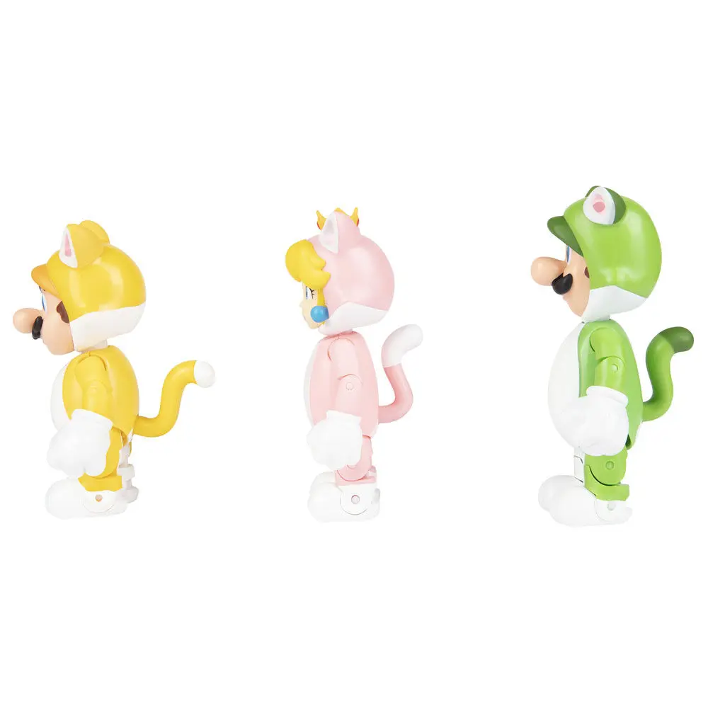 Super Mario Bros pack 3 figures 10cm product photo