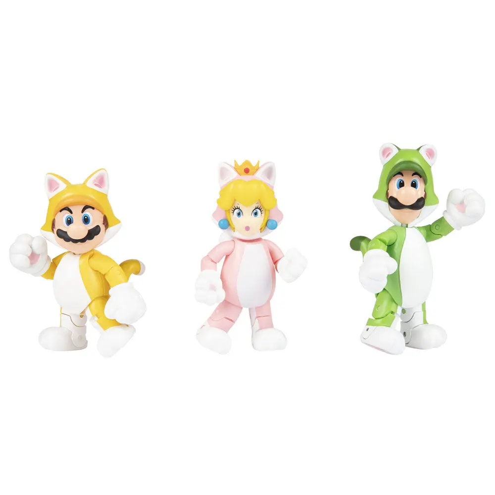 Super Mario Bros pack 3 figures 10cm product photo