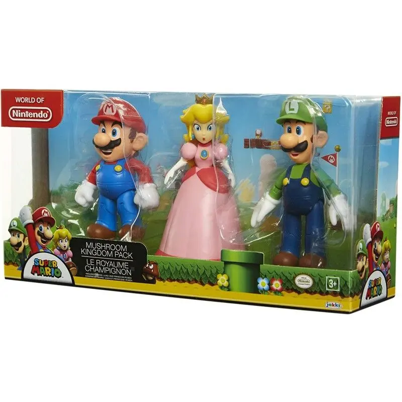 Super Mario Bros pack 3 figures 10cm termékfotó