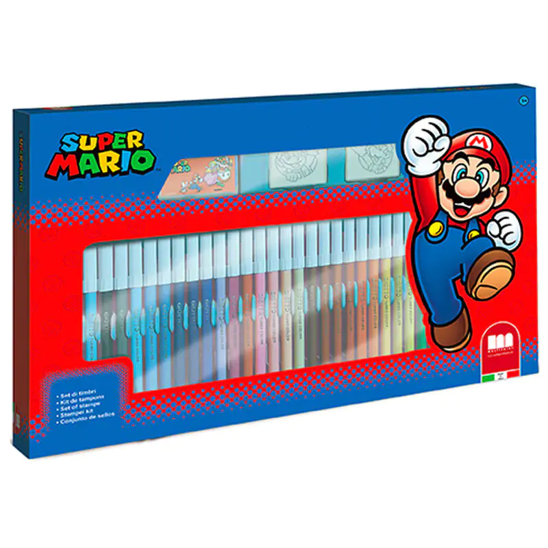 Super Mario Bros stationery blister pack 41pcs product photo