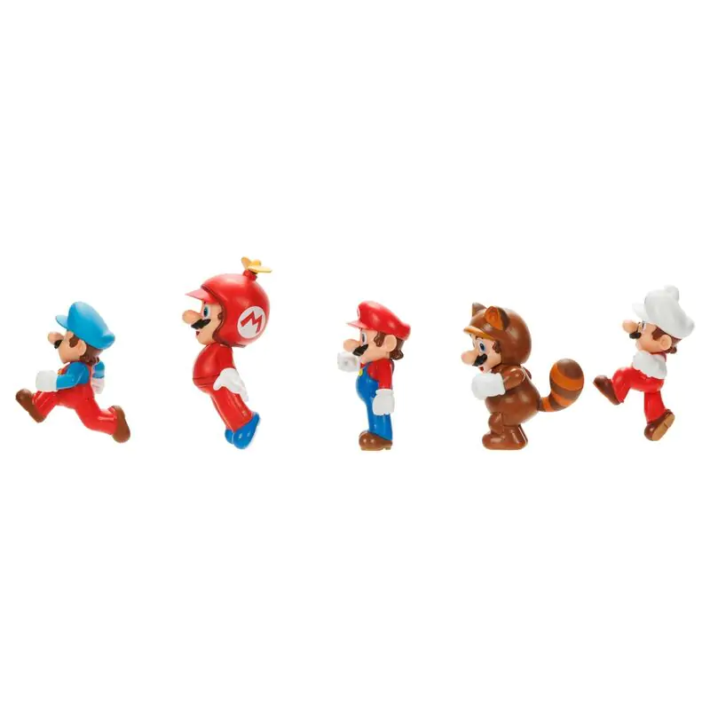 Super Mario Bros blister 5 figures 6cm termékfotó