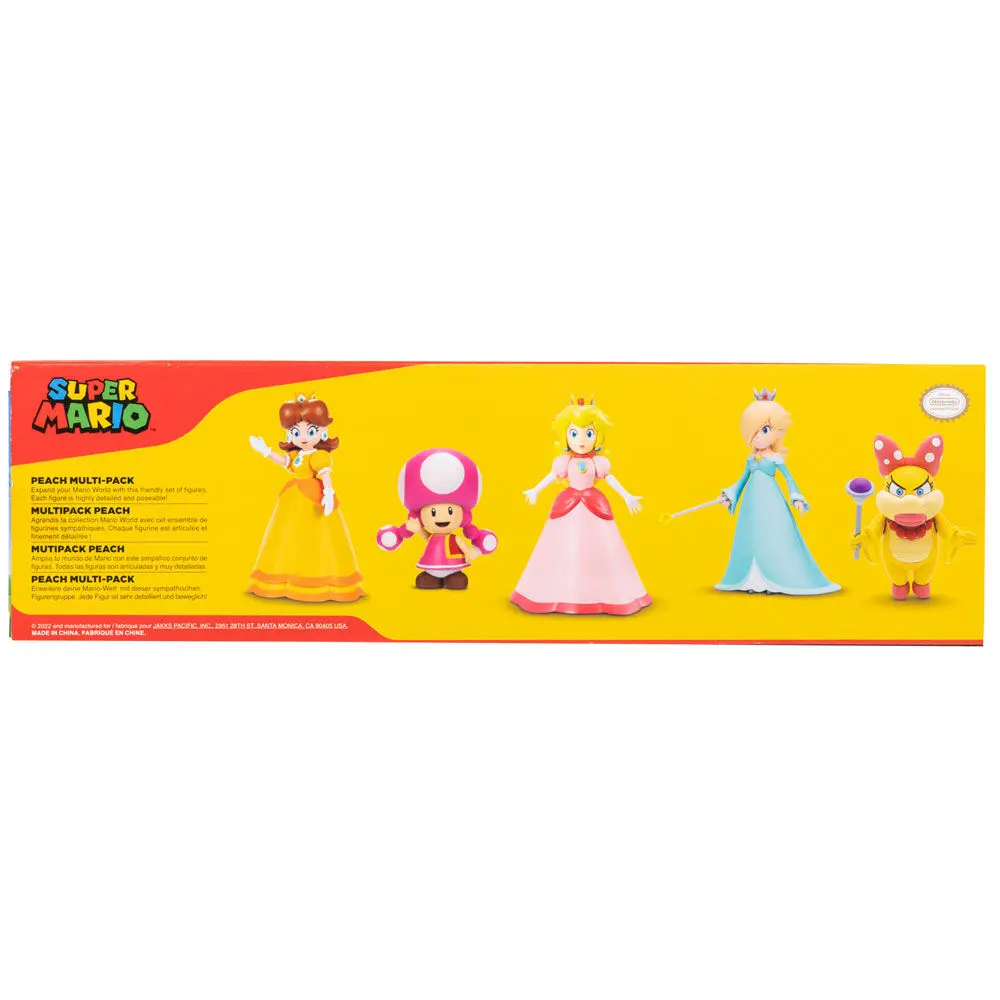 Super Mario Bros pack 5 figures 6 cm product photo