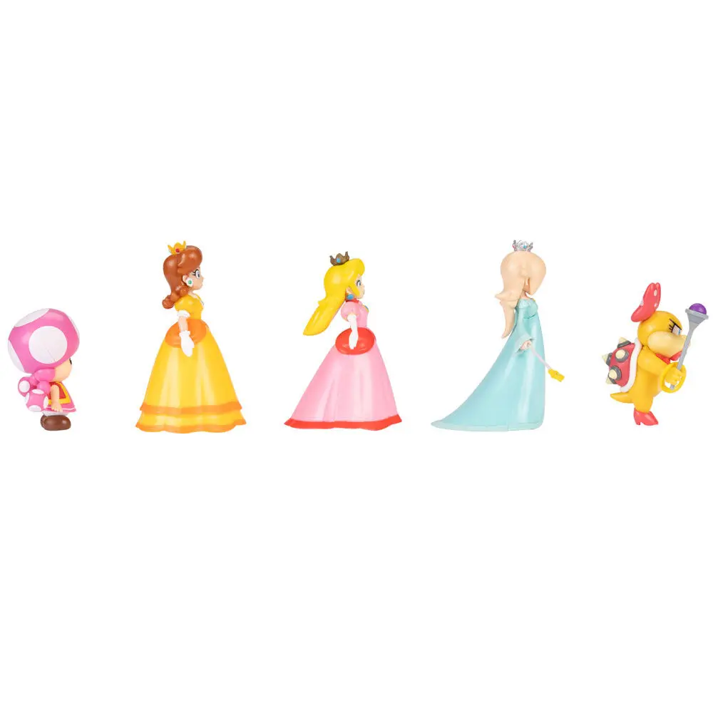 Super Mario Bros pack 5 figures 6 cm product photo