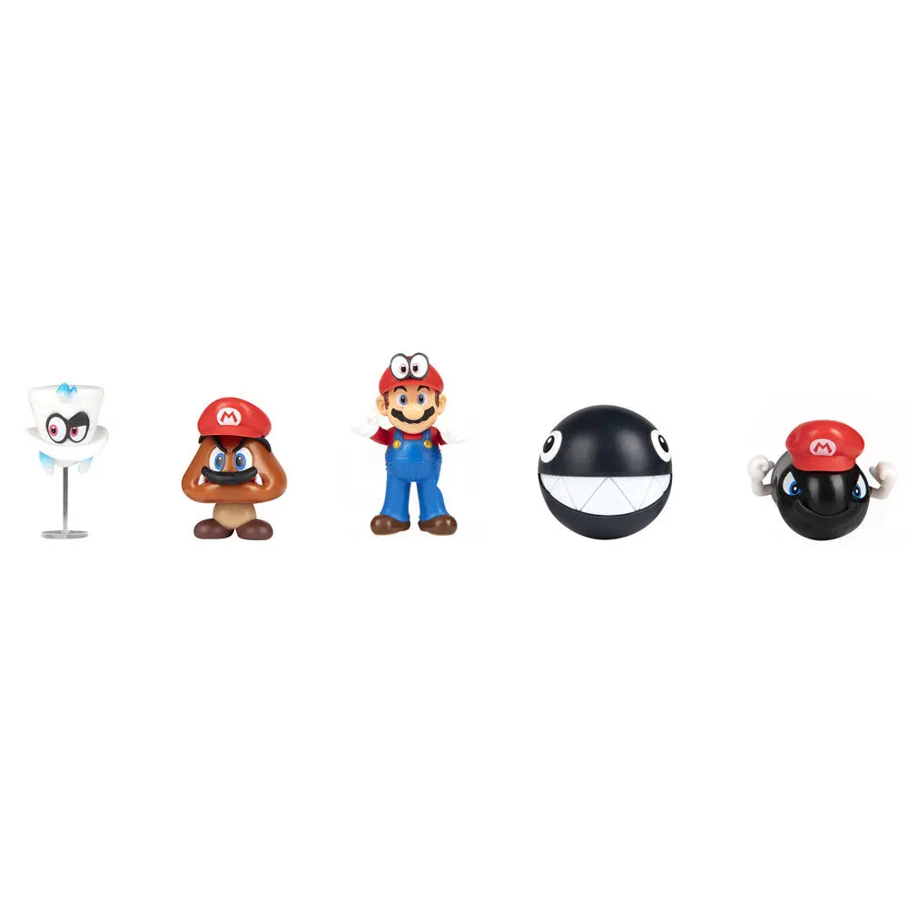 Super Mario Bros pack 5 figures 6,5cm termékfotó