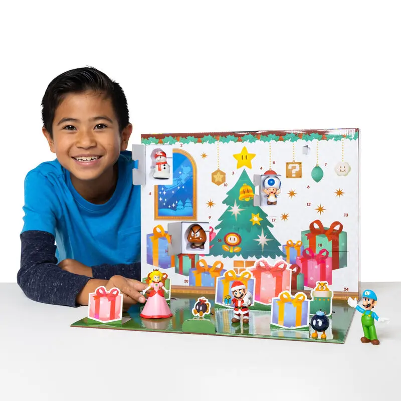Super Mario Bros Holiday Advent calendar product photo