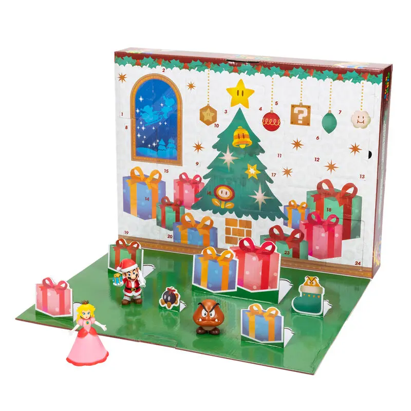 Super Mario Bros Holiday Advent calendar product photo