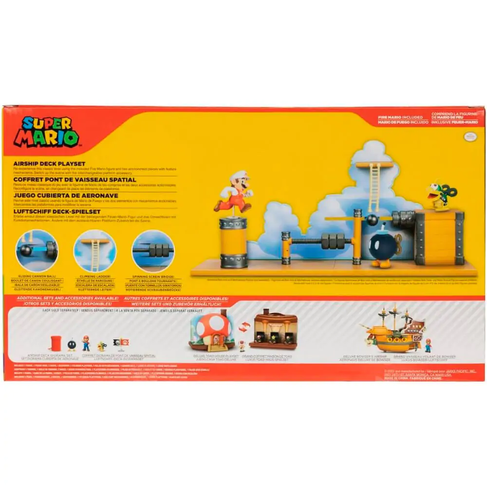 Super Mario Bros Aircraft deck playset product photo