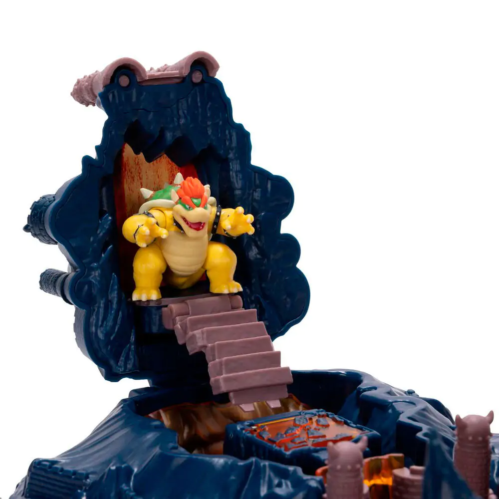 Super Mario Bros Bowser Island Castle playset product photo