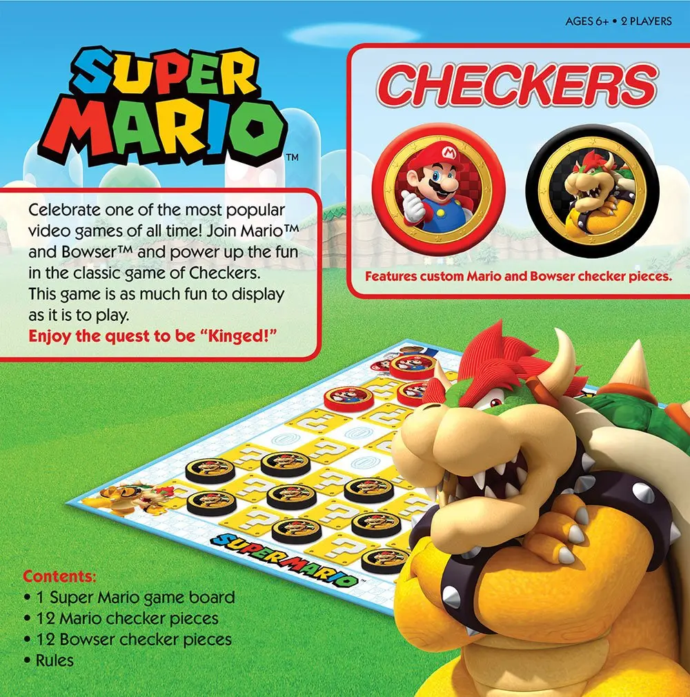 Super Mario Bros. Checkers Super Mario VS Browser product photo