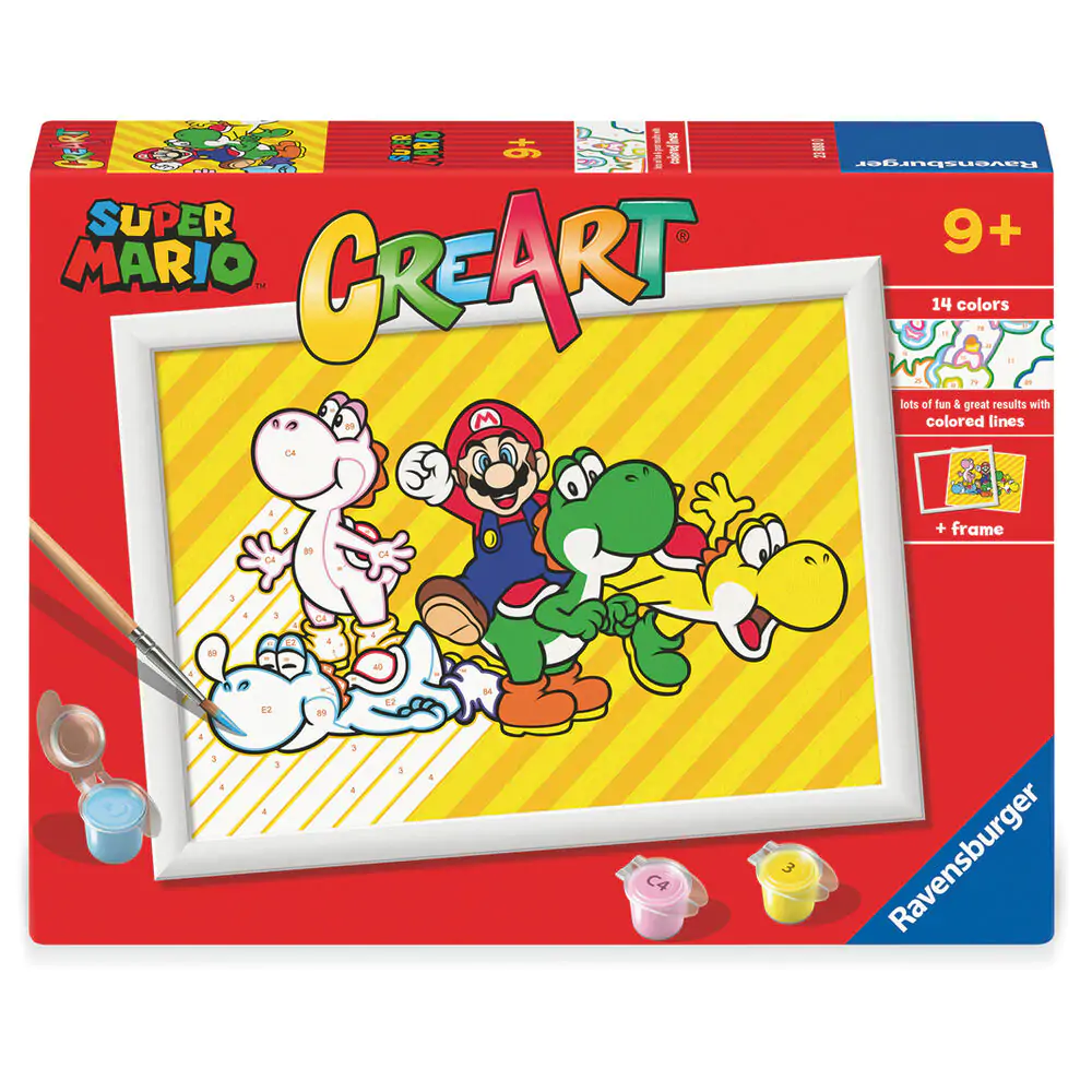 Super Mario Bros CreArt Painting kit product photo