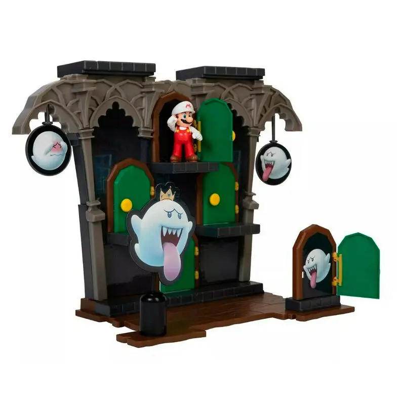 Super Mario Bros Deluxe Boo Mansion playset product photo