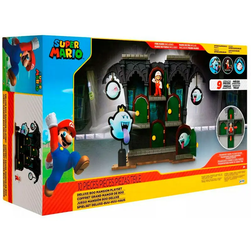 Super Mario Bros Deluxe Boo Mansion playset product photo