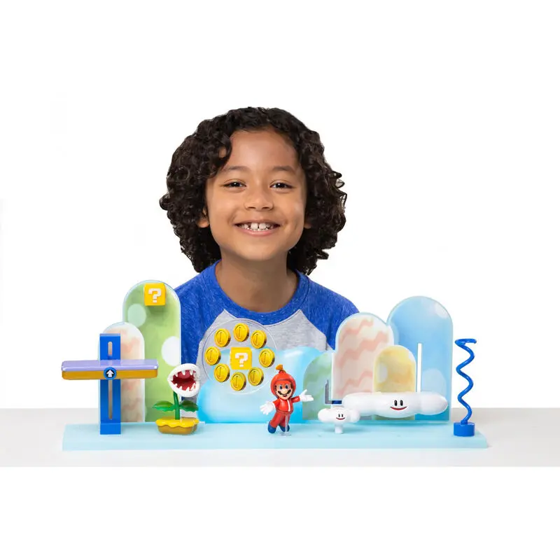 Super Mario Bros Deluxe Cloud playset product photo