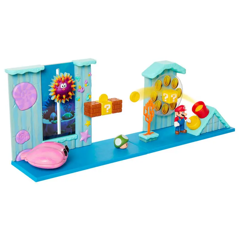 World of Nintendo Super Mario Deluxe Playset Underwater product photo