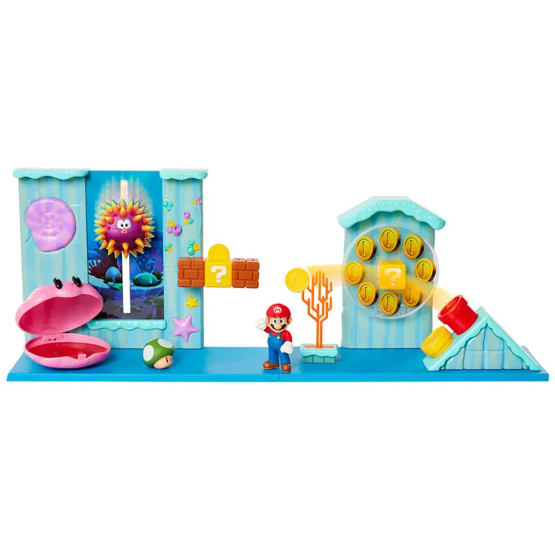 World of Nintendo Super Mario Deluxe Playset Underwater product photo