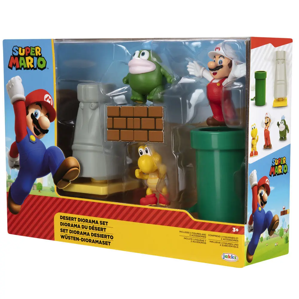 World of Nintendo Super Mario Diorama Set Desert termékfotó