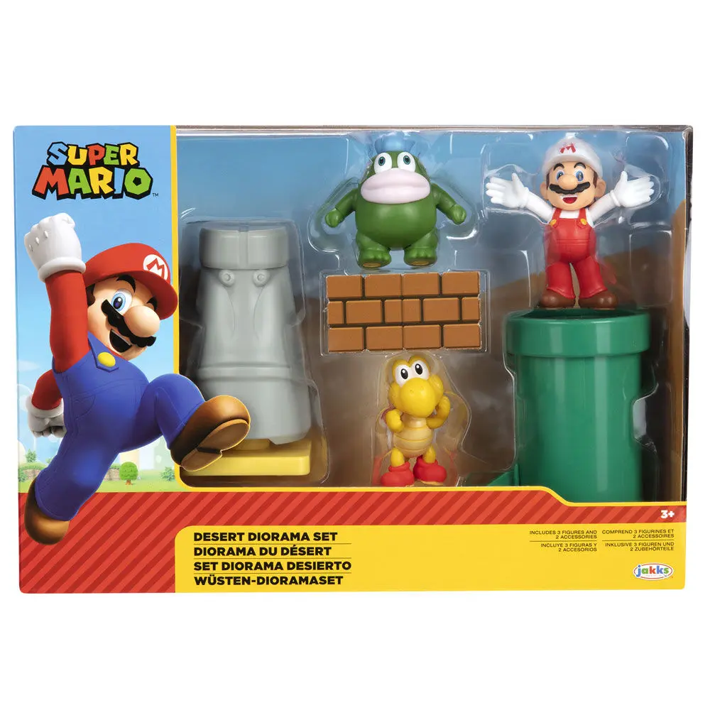 World of Nintendo Super Mario Diorama Set Desert termékfotó