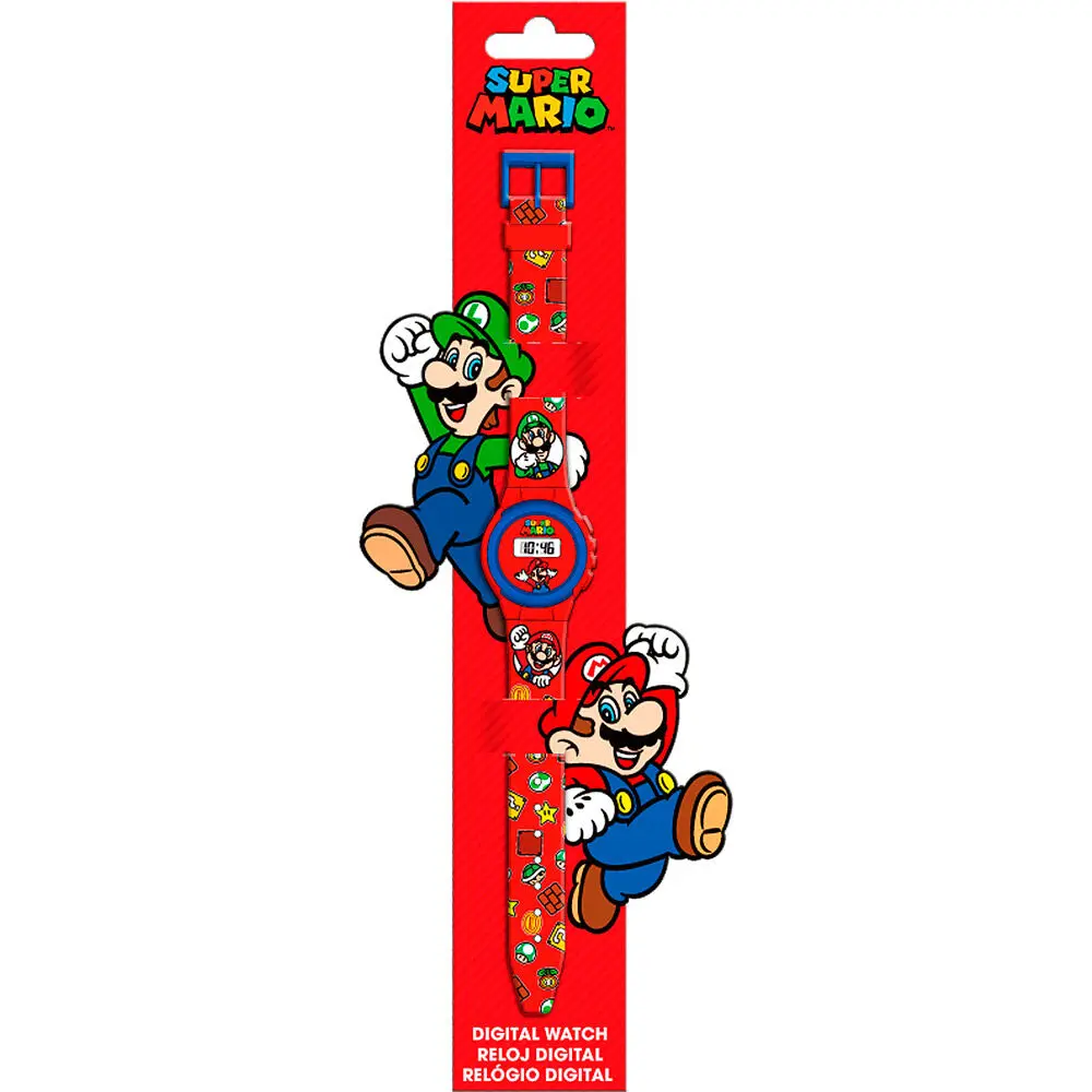 Super Mario Bros digital watch termékfotó