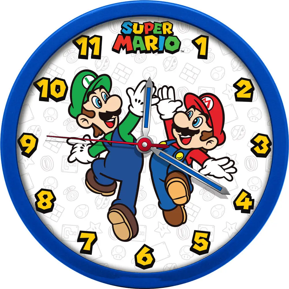 Super Mario Bros wall clock termékfotó