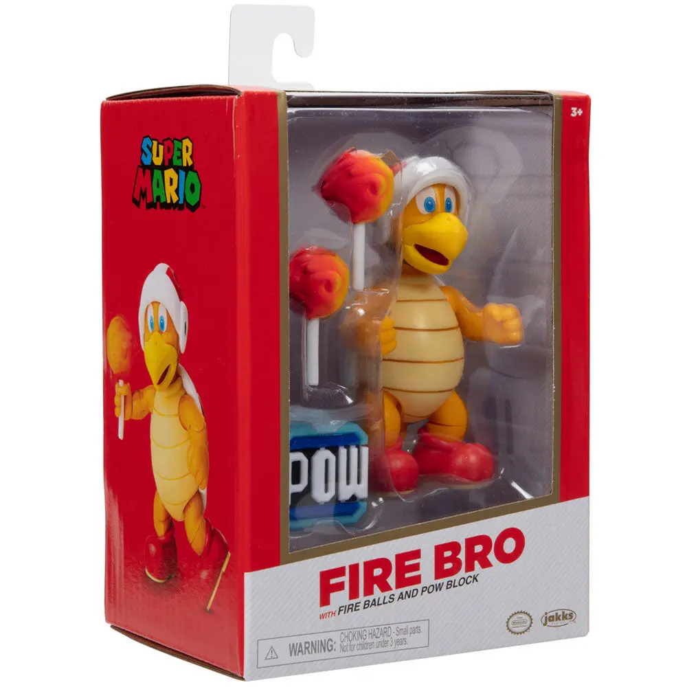 Super Mario Bros Fire Bro Gold figure 10cm product photo