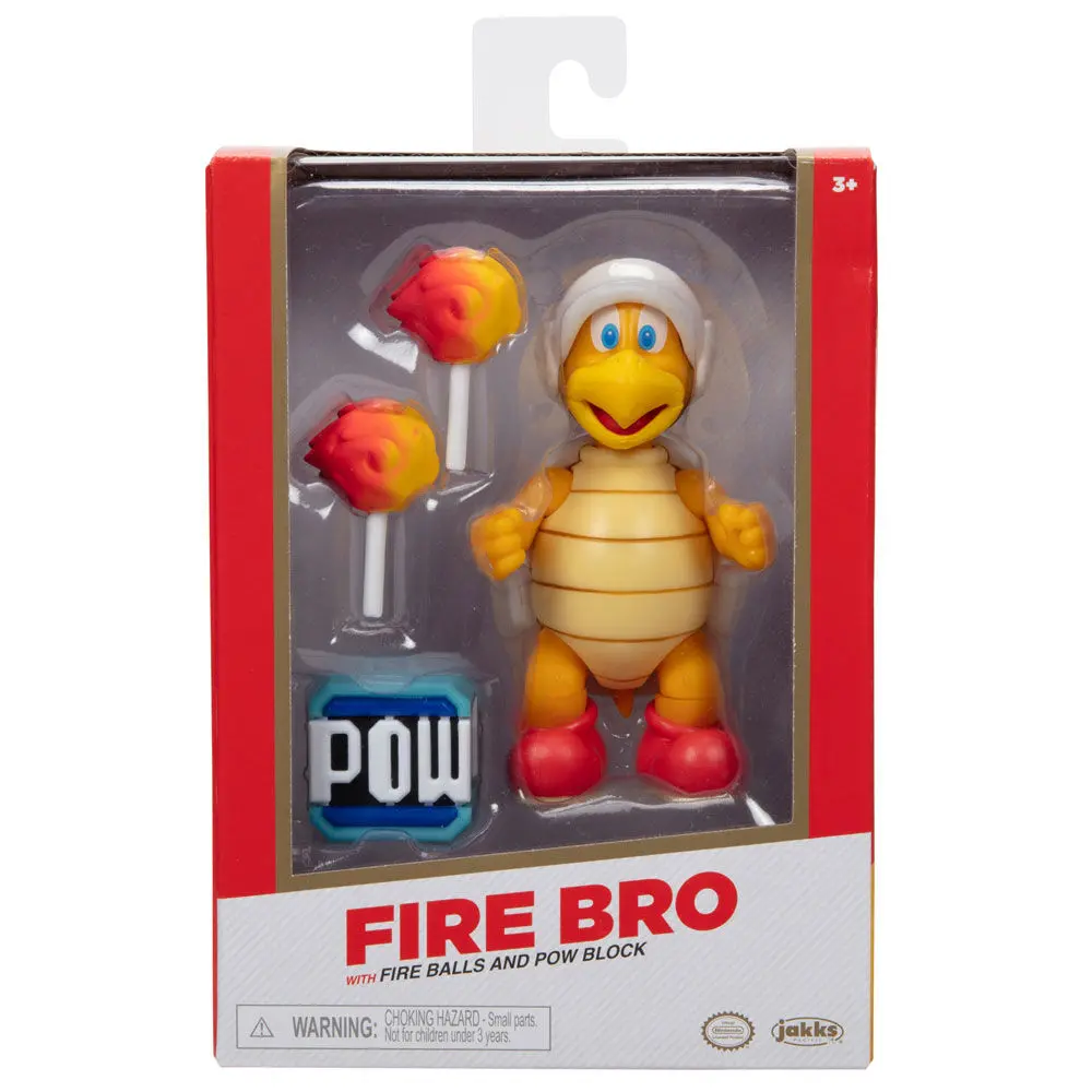 Super Mario Bros Fire Bro Gold figure 10cm product photo