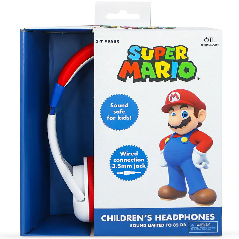 Super Mario Bros kids headphones product photo