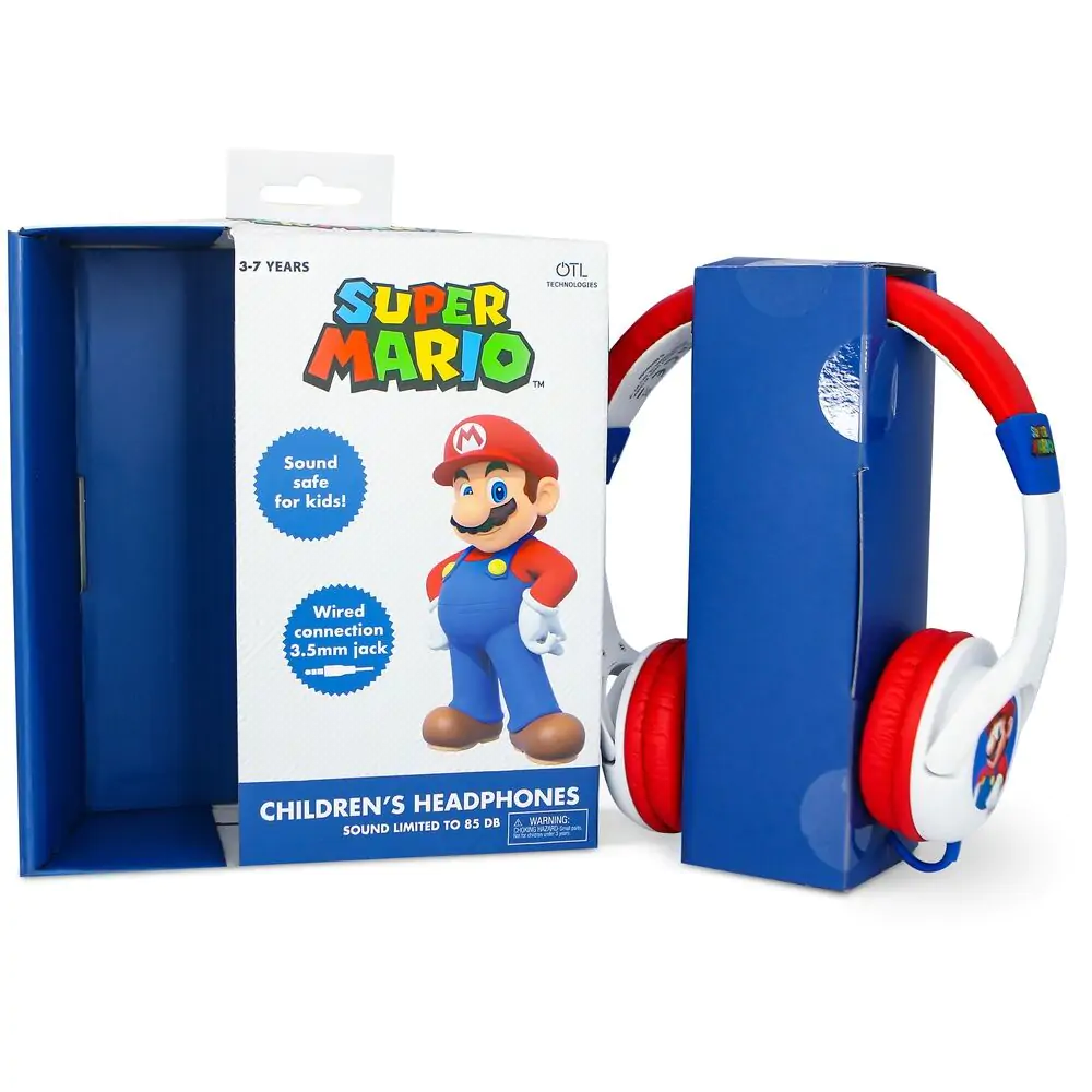 Super Mario Bros kids headphones product photo
