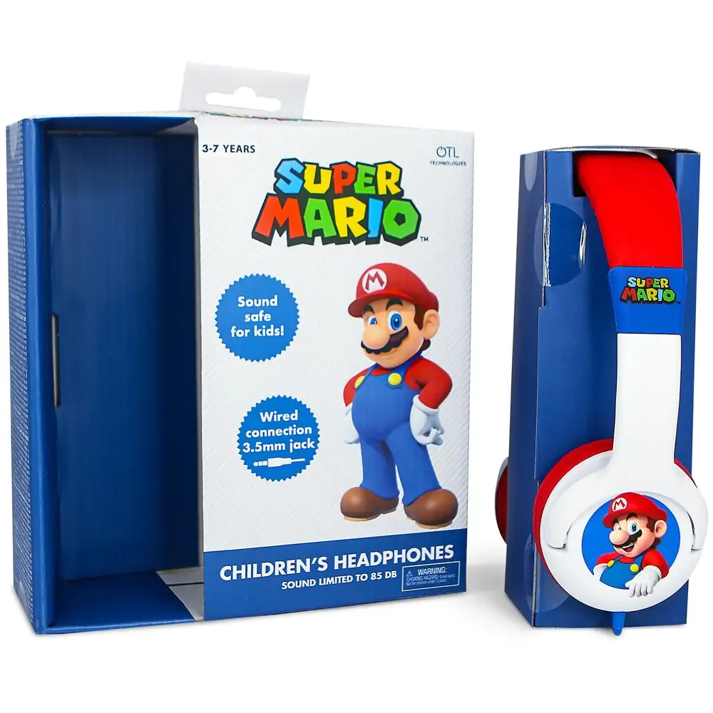 Super Mario Bros kids headphones product photo