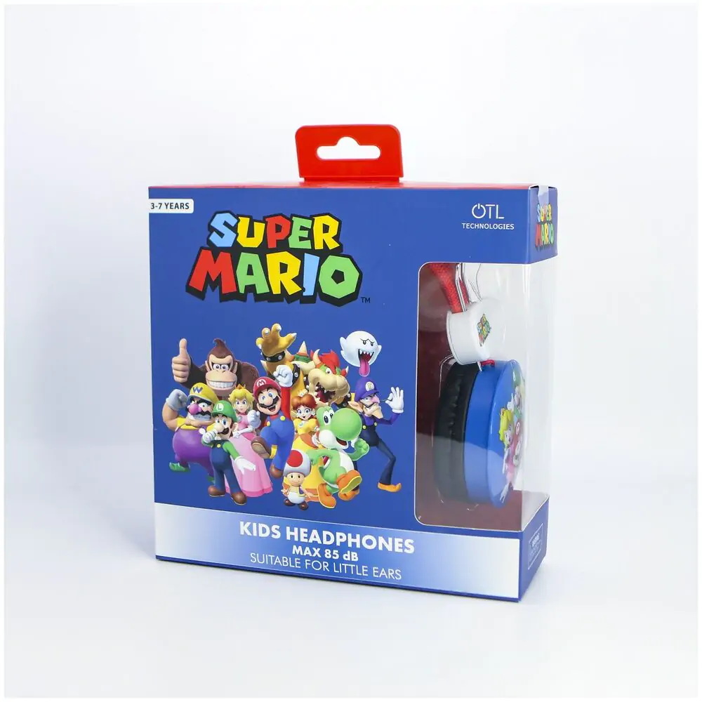 Super Mario Bros core kids headphones product photo