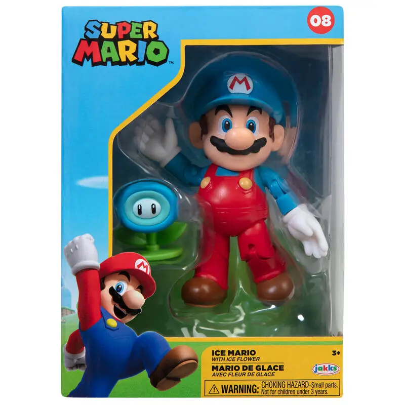 Super Mario Bros Ice Mario figure 10cm product photo