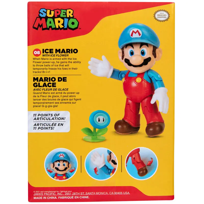 Super Mario Bros Ice Mario figure 10cm product photo