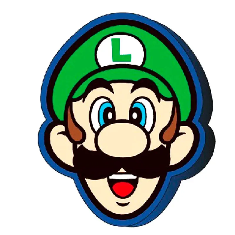 Super Mario Bros Luigi 3D cushion product photo