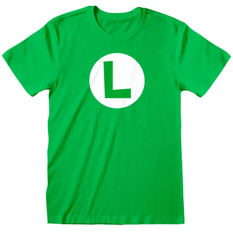 Super Mario Bros Luigi Badge t-shirt product photo