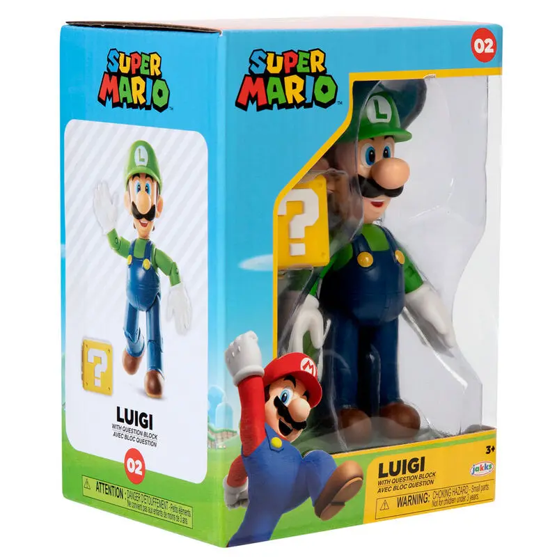 Super Mario Bros Luigi figure 10cm product photo