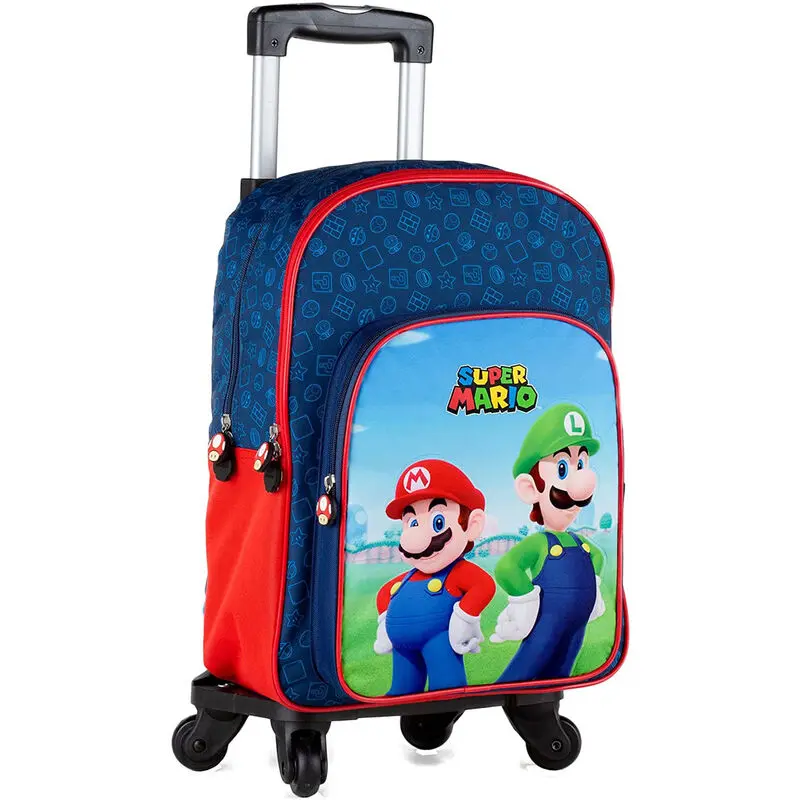 Super Mario Bros Mario and Luigi Trolley 42cm product photo