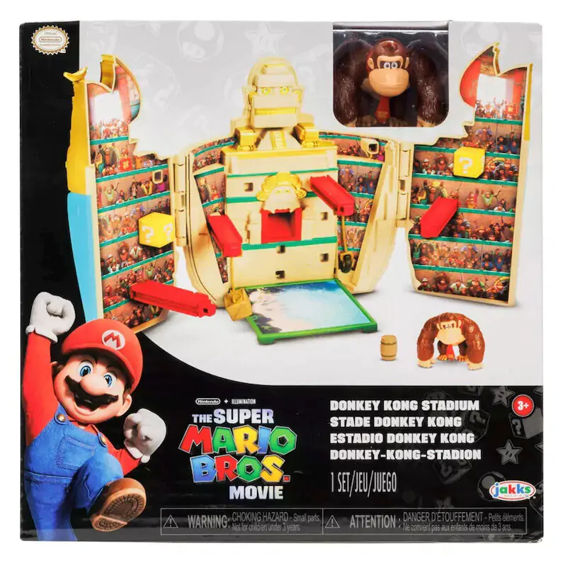 Super Mario Bros movie sand Donkey Kong playset product photo