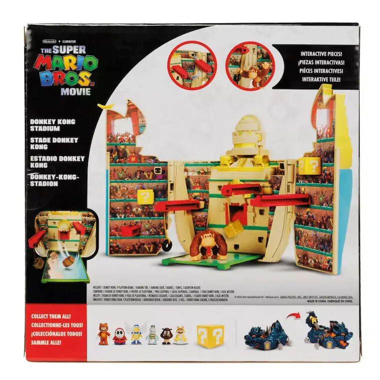 Super Mario Bros movie sand Donkey Kong playset product photo