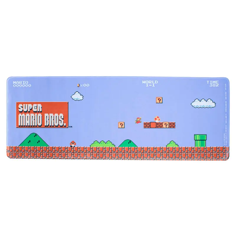 Super Mario Bros gaming desk mat product photo