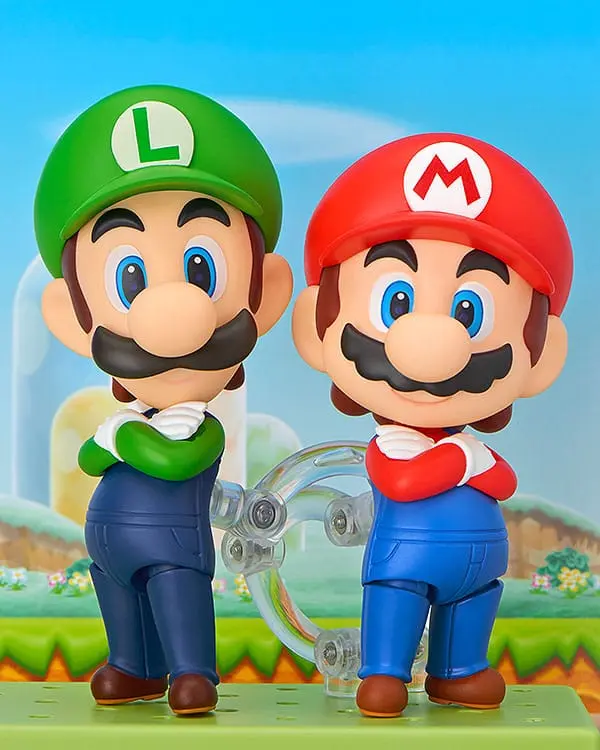Super Mario Bros. Nendoroid Action Figure Luigi (4th-run) 10 cm product photo