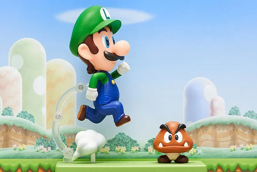 Super Mario Bros. Nendoroid Action Figure Luigi (4th-run) 10 cm product photo