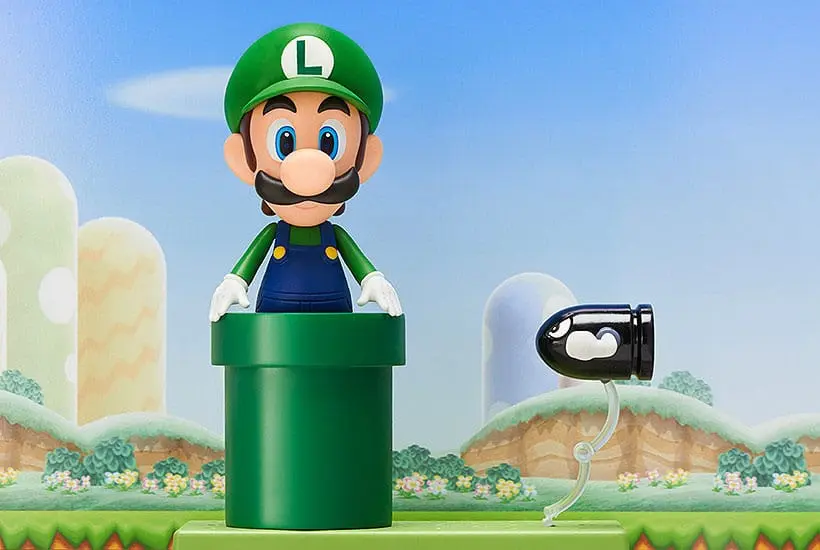 Super Mario Bros. Nendoroid Action Figure Luigi (4th-run) 10 cm product photo