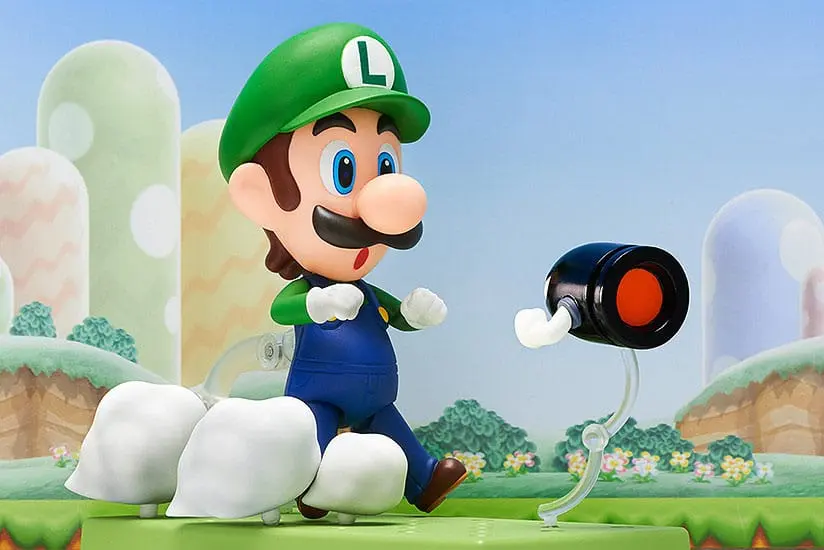 Super Mario Bros. Nendoroid Action Figure Luigi (4th-run) 10 cm product photo