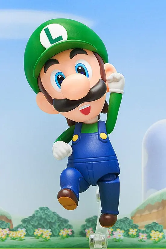 Super Mario Bros. Nendoroid Action Figure Luigi (4th-run) 10 cm product photo