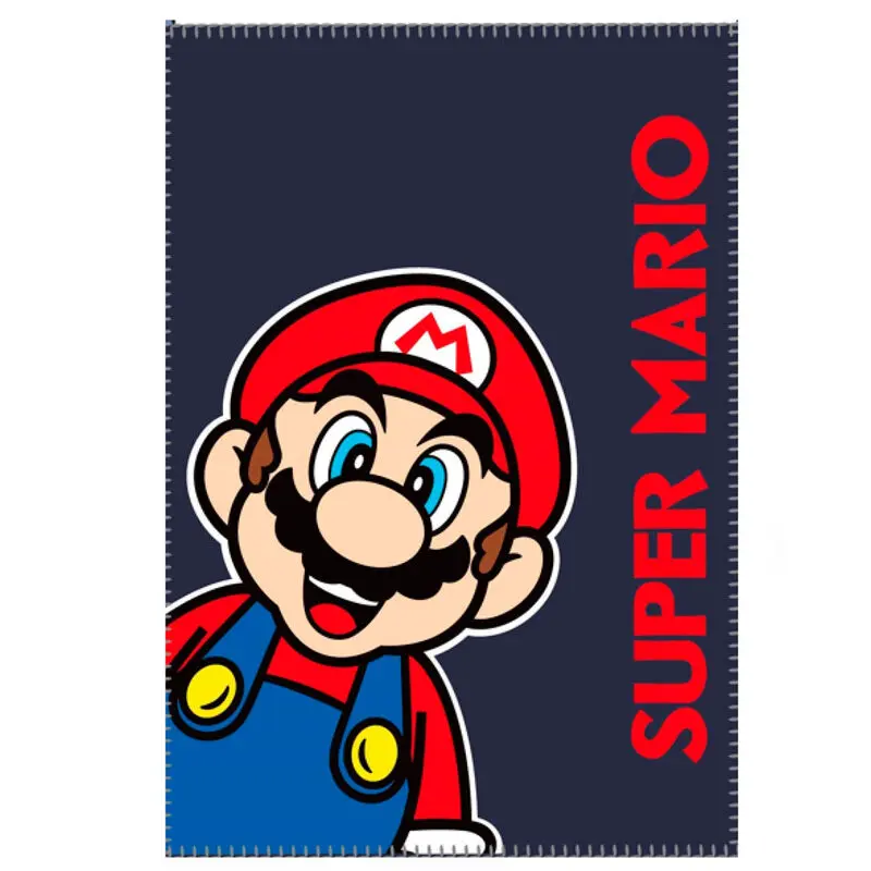 Super Mario Bros polar blanket product photo